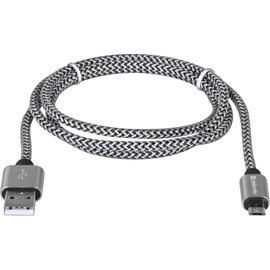 Изображение  Кабель Defender USB08-03T PRO USB2.0, AM-MicroBM 1 м White &mdash; 87803