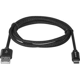 Изображение  Кабель Defender USB09-03T PRO USB2.0, AM-Type-C 1 м Black &mdash; 87814