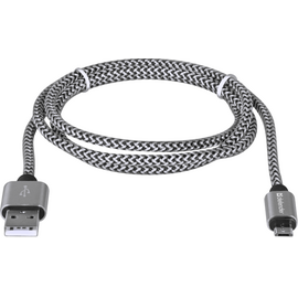 Изображение  Кабель Defender USB08-03T PRO USB2.0, AM-MicroBM 1 м White &mdash; 87815