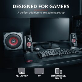 Зображення 5 Акустична система 2.1 Trust GXT 38 2.1 Ultimate Bass Speaker Set &mdash; 19023