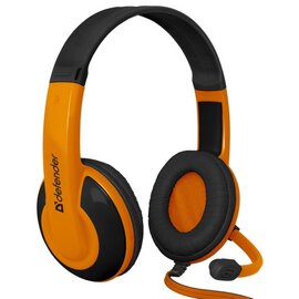 Изображение  Наушники Defender Warhead G-120 Black+Orange &mdash; 64099
