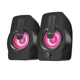 Зображення 4 Акустична система 2.0 Trust 2.0 Gemi RGB Black &mdash; 22948