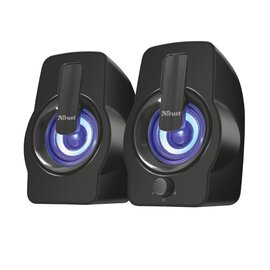 Зображення  Акустична система 2.0 Trust 2.0 Gemi RGB Black &mdash; 22948