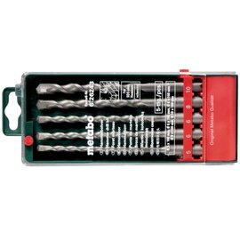 Зображення  Набір бурів Metabo SDS-plus Classic 5 шт - 626243000