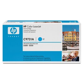 Зображення  Картридж для принтерів HP 645A для CLJ5500 Cyan - C9731A