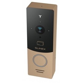 Изображение 3 Вызывная панель Slinex ML-20CRHD Black+Gold на 1 абонента, Цвет корпуса: черный + золото