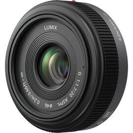 Зображення  Об`єктив для фотоапарата Panasonic Micro 4/3 Lens 20mm f/1.7 II ASPH. Lumix G - H-H020AE-K