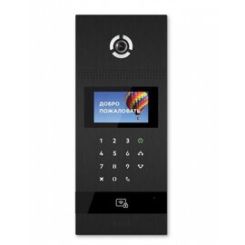 Зображення  Панель виклику домофона BAS-IP AA-12FB Black, Колір корпусу: чорний