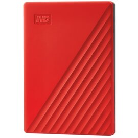 Зображення  HDD Western Digital My Passport 4TB 2.5 USB 3.2 External Red &mdash; WDBYVG0040BRD-WESN, Ємність накопичувача: 4 ТБ