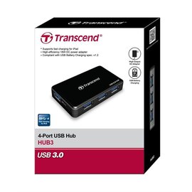 Изображение 4 USB Hub (хаб) Transcend SuperSpeed USB 3.0 Hub &mdash; TS-HUB3K