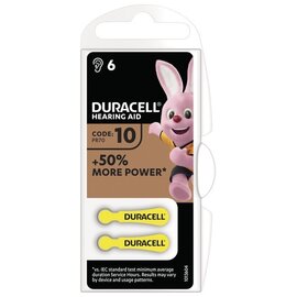 Изображение  Батарейка Duracell HA 10 6шт