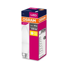 Зображення 2 LED лампочка Osram Led Value B40 5W 470Lm 2700K E14 на 40 Вт