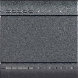 Зображення  Вимикач Bticino LivingLight L4001M2N Anthracite одноклавішний-канальний