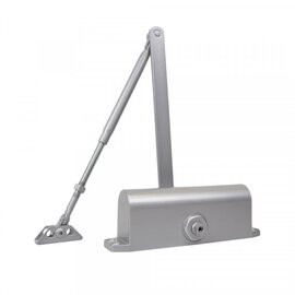 Зображення  Дотягувач PRC A-062 Silver колінна тяга, Колір корпусу: сріблястий