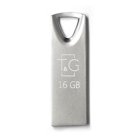 Зображення 2 Накопичувач USB T&G 117 Metal Series Silver 16GB USB 2.0 - TG117SL-16G
