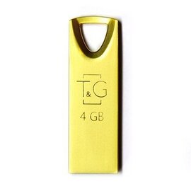 Зображення 2 Накопичувач USB T&G 117 Metal Series Gold 4GB USB 2.0 - TG117GD-4G