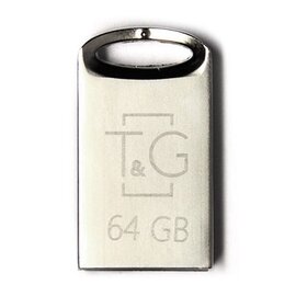Зображення 2 Накопичувач USB T&G 105 Metal Series Silver 64GB USB 2.0 - TG105-64G