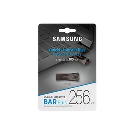 Зображення 3 Накопичувач USB Samsung Bar Plus Black 256GB USB 3.1 - MUF-256BE4/APC