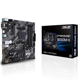 Зображення 2 Материнська плата Asus Prime B550M-K (sAM4, AMD B550, PCI-Ex16)