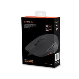 Изображение 2 Мышь REAL-EL RM-295 USB Black — EL123200031