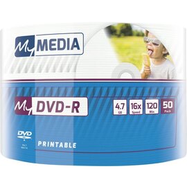 Зображення  Диск DVD+R MyMedia 4.7GB, 16x, Wrap 50шт - 69202