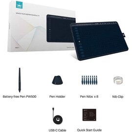 Зображення 3 Графічний планшет Huion HS611 + glove