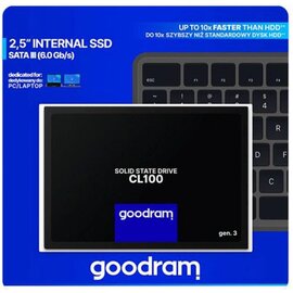 Изображение 4 Накопитель SSD GoodRAM CL100 480GB 2.5 SATA III TLC &mdash; PR-CL100-480-G3