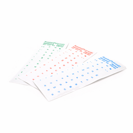 Изображение  Наклейка на клавиатуру PROinstal YT-KST/R-Y