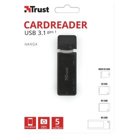 Изображение 3 Картридер Trust Nanga USB 3.1 - 21935