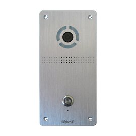 Изображение  Панель вызова BAS-IP AV-04FD Silver под врезной монтаж