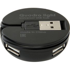 Изображение 3 USB Hub (хаб) Defender 4xUSB 2.0 QUADRO Light - 83201