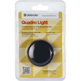 Изображение 4 USB Hub (хаб) Defender 4xUSB 2.0 QUADRO Light - 83201