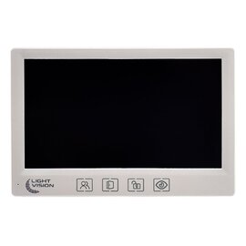 Зображення 3 Відеодомофон LightVision Amsterdam FHD White, Колір корпусу: білий