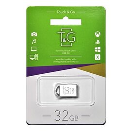 Зображення  Накопичувач USB T&G 107 Metal Series Silver 32GB USB 2.0 - TG107-32G