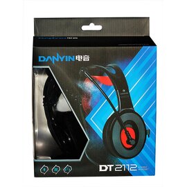 Зображення 3 Навушники Somic Danyin DT-2112 Black/Red геймерські