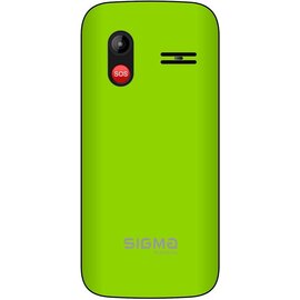 Зображення 2 Мобільний телефон Sigma mobile Comfort 50 Hit 2020 Dual Sim Green