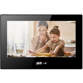 Зображення  IP домофон Dahua DHI-VTH5321GB-W 7 дюймів, Колір корпусу: чорний