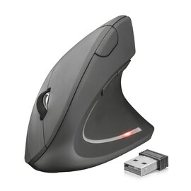 Изображение 3 Мышь Trust Verto Ergonomic WL Black — 22879