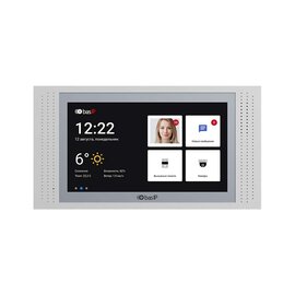 Зображення  Цифровий відеодомофон BAS-IP AT-07L Silver, Колір корпусу: сріблястий