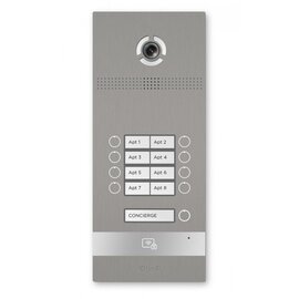 Изображение  Панель вызова домофона BAS-IP BI-08FB Silver