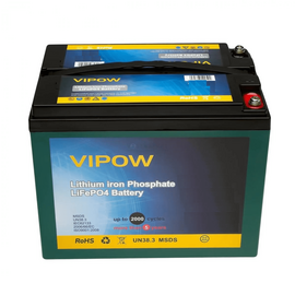 Зображення  Lifepo4 акумулятор Vipow LiFePO4 51.2V, 50Ah