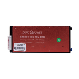 Изображение  BMS плата LogicFox LiFePO4 48V 16S Dis 80A Ch 40A