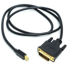 Изображение  PowerPlant miniDisplayPort-DVI, 1м Black — CA912148