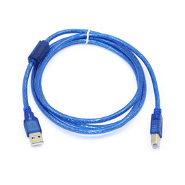 Изображение  Кабель Ritar USB AM/BM 3.0м blue
