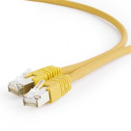 Зображення  Патч-корд кручена пара Cablexpert PP6A-LSZHCU-Y-1M S/FTP Cat.6A (1 м) yellow