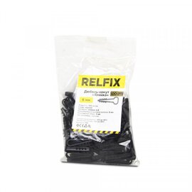 Зображення 2 Кабельне кріплення Relfix "Ялинка" 8 black