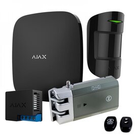 Зображення  Комплект сигналізації Ajax HubKit Black + Seven Lock SL-7709