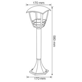 Изображение 2 Светодиодный LED светильник Horoz Electric NAR-4 Black