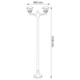 Изображение 2 LED светильник Horoz Electric NAR-6 Black на