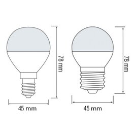 Изображение 2 LED лампа Horoz Electric Elite-4 4W 6400K E27 250Lm на 32 Вт